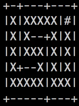 Solved maze