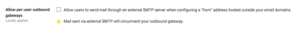 Keep work email configurations clean