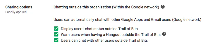 Help users recognize who they are talking to