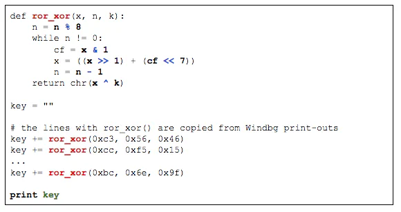 Python Pseudocode