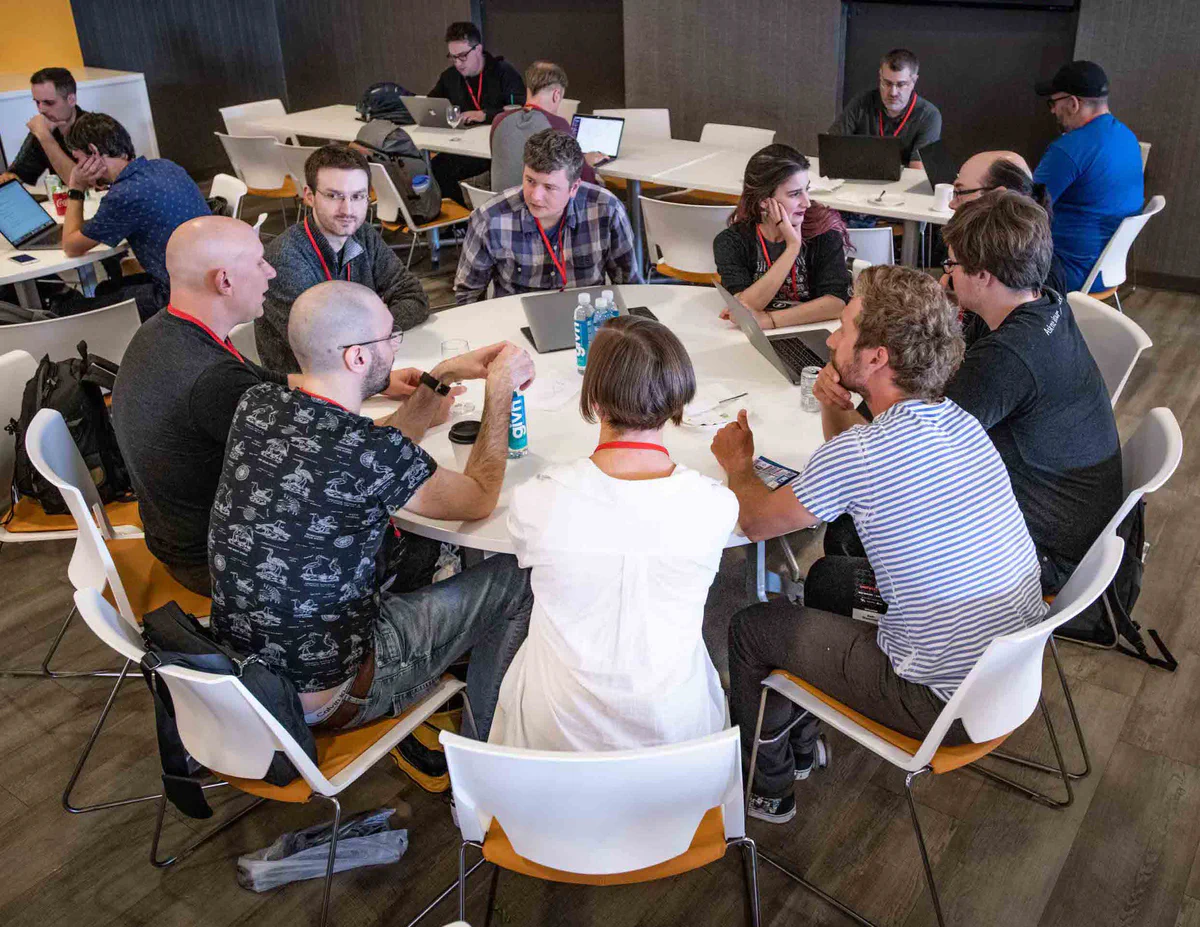 osquery users and TSC members at a community workshop during QueryCon 2019