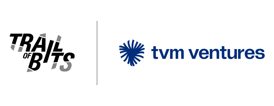 Trail of Bits and TVM Ventures logos side by side