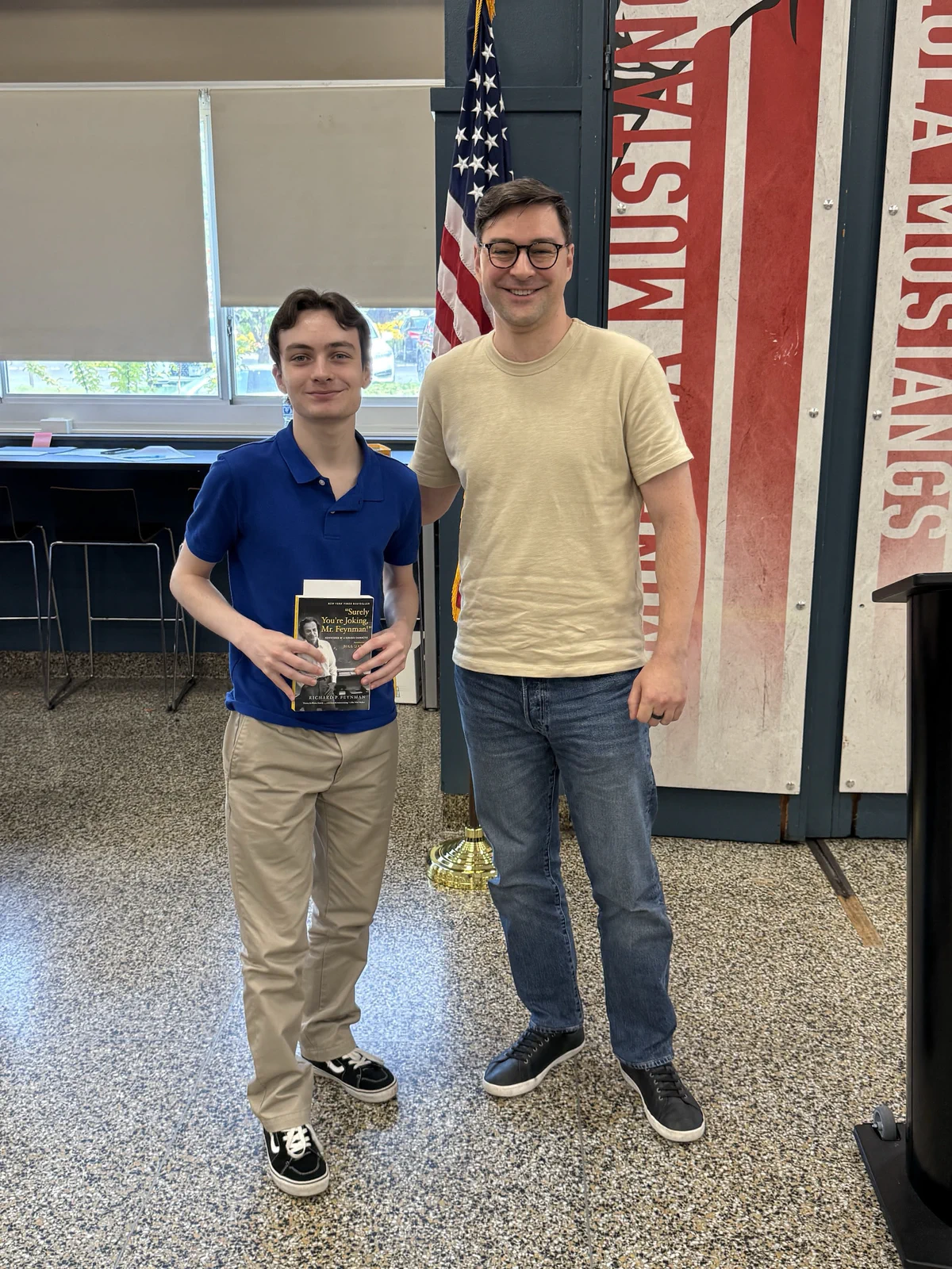 Joe Malone receives the Unconventional Innovator Scholarship