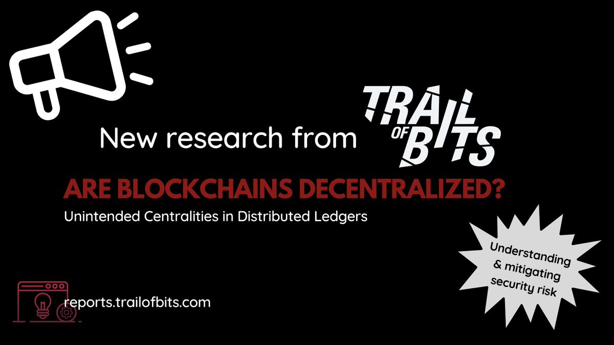 Are blockchains decentralized?